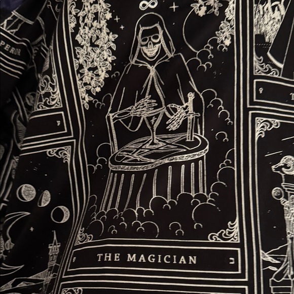 Killstar Black and White Tarot Camisole - Picture 10 of 11